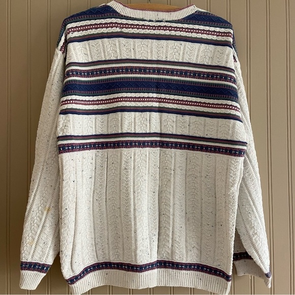 Vintage Northern Reflections Cotton Knit Sweater Women’s Size Medium - Picture 6 of 12